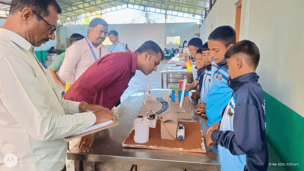 Disha Academy Pre-primary science & robotics model exhibition