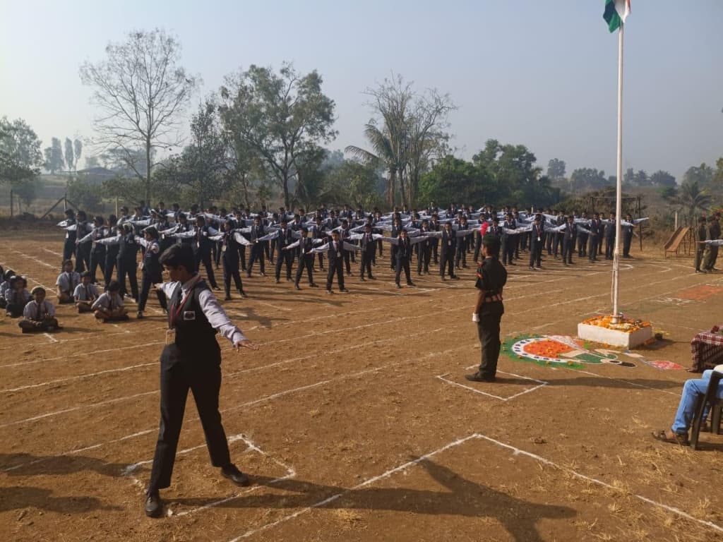 NDA Cadets Physical Parade Drill